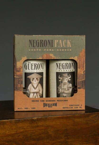 Pack de Regalo - Negroni y Gueroni 275 ml.