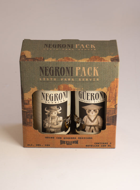 Pack de Regalo - Negroni y Gueroni 275 ml.