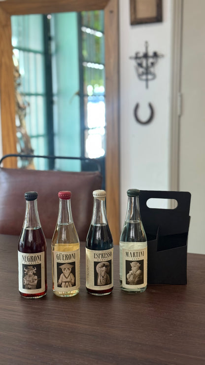 Cocktail Pack- 4 cocteles diferentes de 360 ml